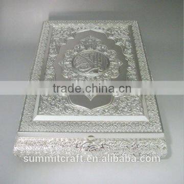 Electroplate Oem Iron Art Quran Box Islamic Wedding Favors photo-2