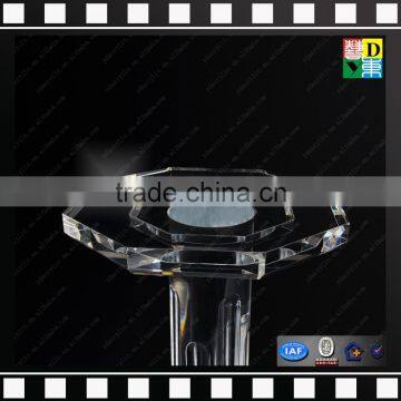 High Transparent Acrylic Flower Table Modern Wholesale PMMA Sied Table Clear Plastic Table Stool From China Manufacturer photo-3