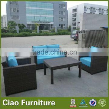 PE Rattan Garden Sofa Set Outdoor Comfortable Patio Sofa Set photo-5