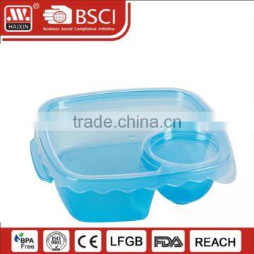 2016 Food Lever Plastic Tableware Use Bento Lunch Box
