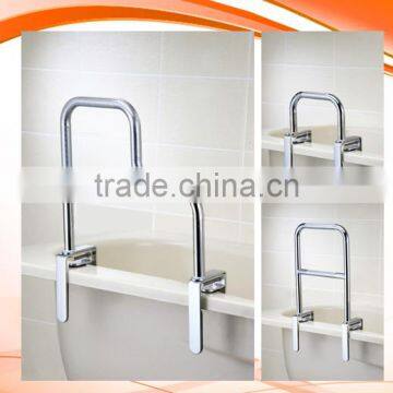 Bath safety L-SHAPE CHROME BATHTUB GRAB RAIL/BAR MIT