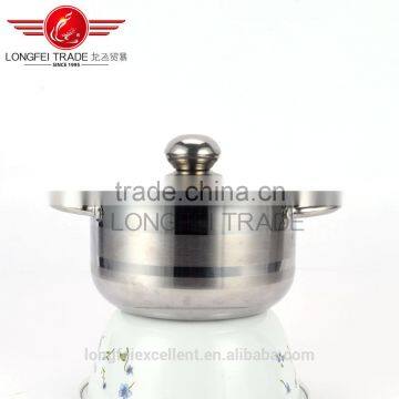 2016 Best Quality Popular in Niddle East Stainless Steel Cookware Pot/stainless Steel Camping Pot photo-3