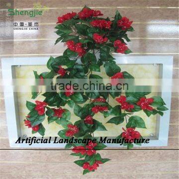 SJZJN 150 2015 Hot Sale Rattan Artificial Hanging Plants in Factory Price photo-4