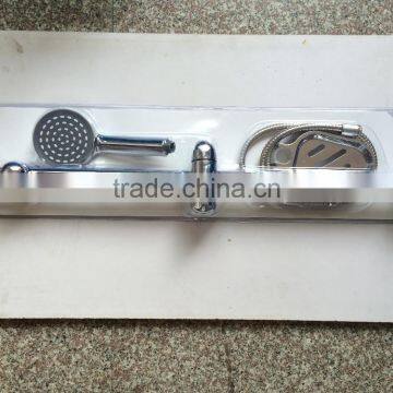 Hot Sell Abs + Stainless Steel Shower Head With Hose and Base photo-2