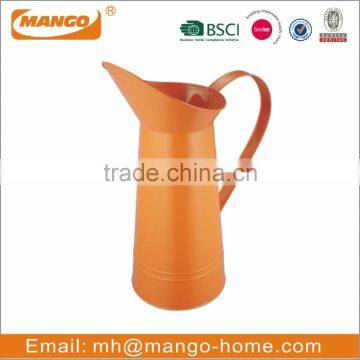 Colorful Powder Coating Embossing Antique Metal Water Jug photo-2