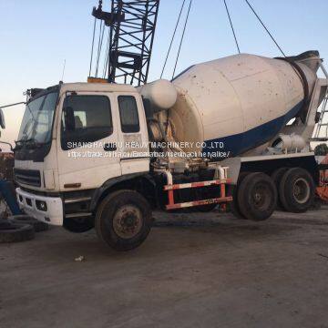 8cbm Used Isuzu Concrete Cement Mixer Truck photo-2