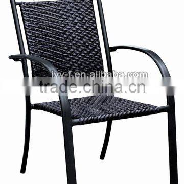 chair cafe/outdoor synthetic wicker chair/cheap wicker chair