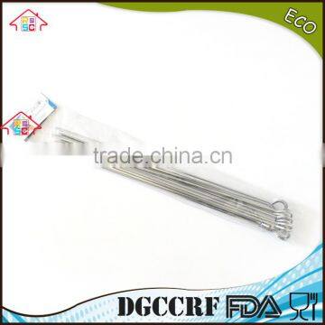 NBRSC 10PCS Stainless Steel BBQ Barbecue Skewers Needle Utensil Fork Kebab Kabob Stick photo-6