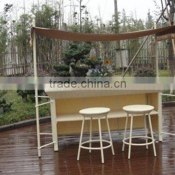 Rattam Patio Bar Furniture With Canopy For Sale photo-4