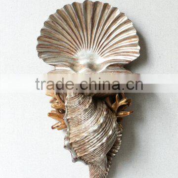 Decorative Shell Shaped Antique Wall Plaques photo-2