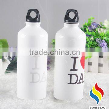 Custom color aluminum sport water bottles