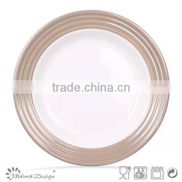 embossed stoneware dinner plate high quality dinner plate hotel use dinner plate