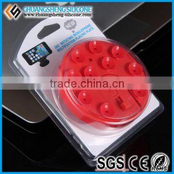 360 Degrees Rotation Cellphone Chuck Bracket Stand Retail Secure photo-3