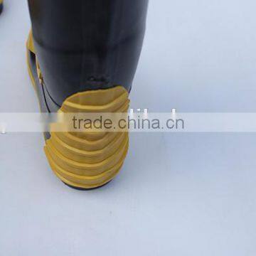 Firefighter Safety Rubber Shoes Steel Toe Fire Retardant Security Fireman Foot Protected Boots photo-5