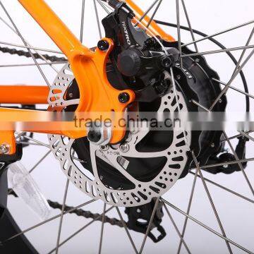 Newly 26 Inch Suspension 48V Fat Tire Electric Mountain Bike e Bicycle With Hidden Battery photo-4
