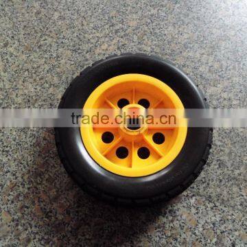 Solid Rubber Wheel Tyre and Plastic Rim 3.50-8 photo-2
