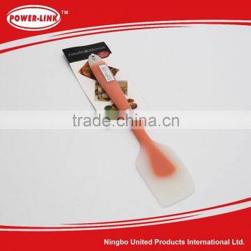 Large integrated high temperature resistant silicone scraper cake spatula