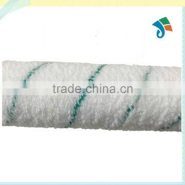 High Quality Microfiber With Single Green Stripe Paint Roller Cover Paint Roller Sleeve photo-4