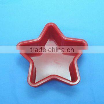 Silicone Cake Mold,cute star shape,red