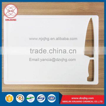 unique shape uhmwpe cutting board/hdpe chopping board dishwasher Safe