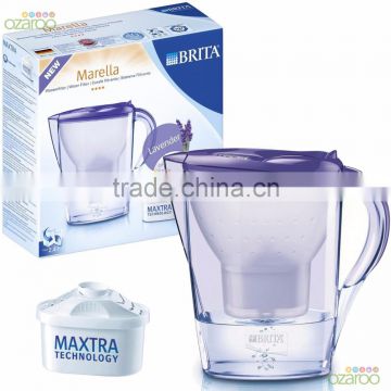 BRITA Marella Cool Water Filter Jug, 2.4 L - Lavender