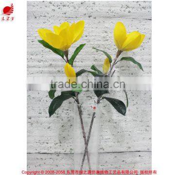 2016 PU high quality artificial flower cheap wholesale artificial flowers making