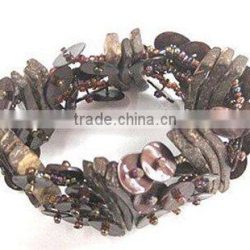 Alloy Wolf Shamballa Bracelets