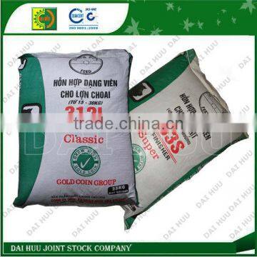 Reusable PP woven laminated bag for animal feed