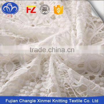 Widely Used Hot Sales Lace Materials Jacquard Lace beaded lace fabric