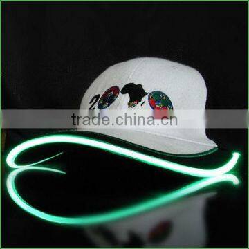 camouflage led cap solar led light cap with embroidery