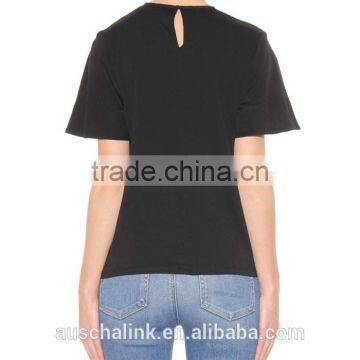 High Quality Ladies 100% Cotton Blouse Low Price China photo-2