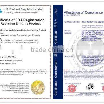 Durable Paper Cutting Small Production Machinery Etching Machine With Single Head MC 1290