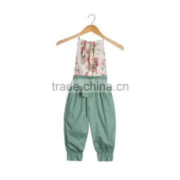 Wholesale Baby Clothes Funny Baby Bodysuit Floral Romper Bubble Jumsuit photo-2