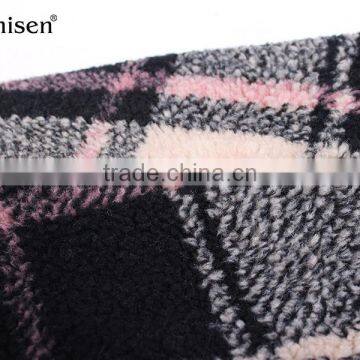 Happy New Year Wholesale Cheap Fleece Sports Plaids Man Coat photo-6