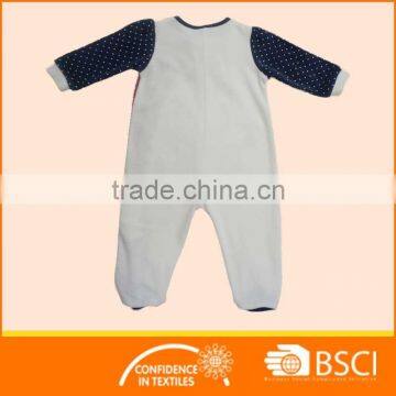 Long Sleeved Cartoon Soft Baby Cotton Romper photo-2
