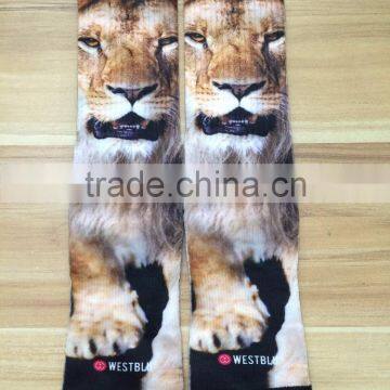 Men Printing Custom Dye Sublimation Socks photo-3