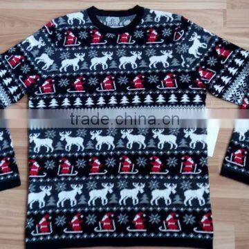 2017 Hot Sale cheap funny ugly christmas sweater mens cool christmas jumper(CMS0526)