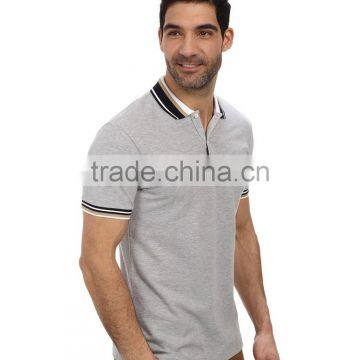 2015 Latest Custom Mens Polo Shirt China Supplier Pima Cotton Polo Shirt China Manufacturer Apparel Pima Cotton Polo Shirt photo-4
