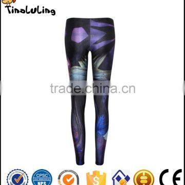 Women Leggins Plus Size Leggings Woman Comic Cat Princess Image 3D Print Soft Slim Fitness Clothing Women's Wear Seamless Pants