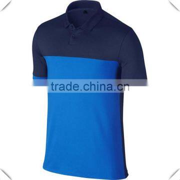 Custom color combination polo collar100% Heavy Weight cotton men's golf polo shirt wholesale