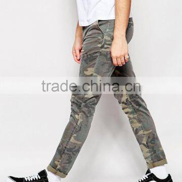 Durable Chinos Side Pockets Mens Cargo Pants for Sale photo-3
