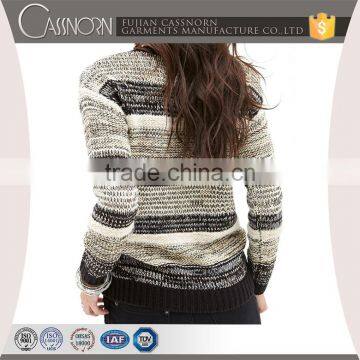 Cheap Knitted Wool Handmade Sweater Design for Girl photo-3