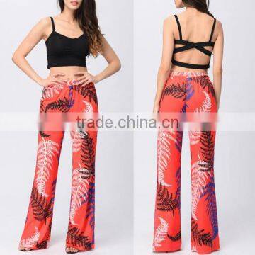 2017Hot Selling Cotton Hip-hugger Women Casual Pants for Women photo-5
