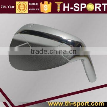 Milled golf wedge head forged club head