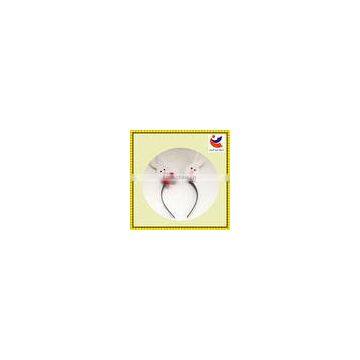New Christmas Festival Fancy Dress Party Costume Cute Rabbit Headband white
