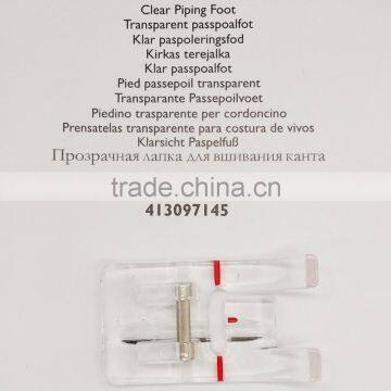 Clear Piping Foot For Viking #4130971-45 photo-2