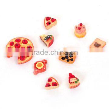 Resin Embellishments Cake At Random Food Pattern