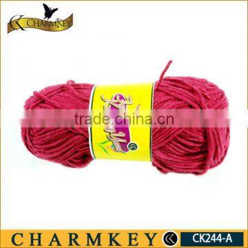 RED cotton yarn for glove knitting