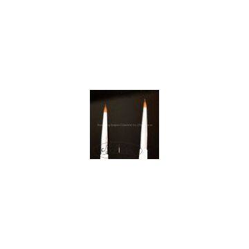 New White Sculpture Nail Brush Wooden Acrylic Pen photo-3