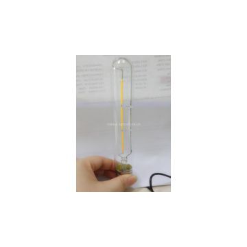 New Products T10 LED tubular Light bulb Bulbs warm white Dimmable T30 led filament light bulb